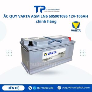Ắc Quy Varta AGM LN6 605901095 12V-105AH chính hãng