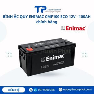 Bình ắc quy Enimac CMF100 ECO 12V - 100AH chính hãng