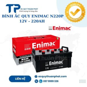 Bình ắc quy Enimac N220P 12V - 220AH