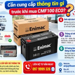 Cần cung cấp thông tin trước khi mua CMF100 ECO