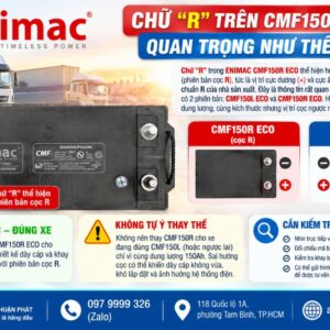 Chữ R trên CMF150R Eco quan trọng như thế nào