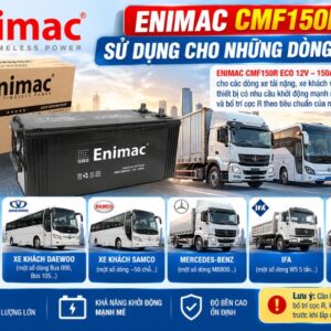 Enimac CMF150R Eco sử dụng cho những dòng xe nào
