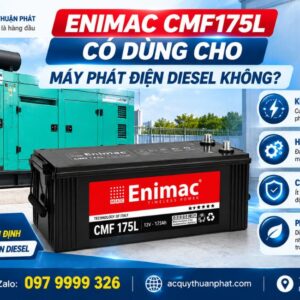 Enimac CMF175L có dùng cho máy phát điện Diesel không