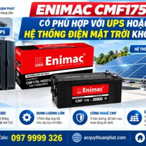 Enimac CMF175L có phù hợp với UPS hoặc hệ thống điện mặt trời