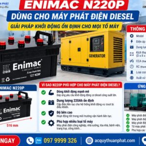 Enimac N220P dùng cho máy phát điện Diesel