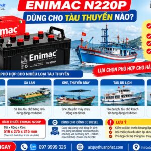Enimac N220 dùng cho tàu thuyền