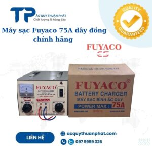Máy sạc Fuyaco dây đồng chính hãng