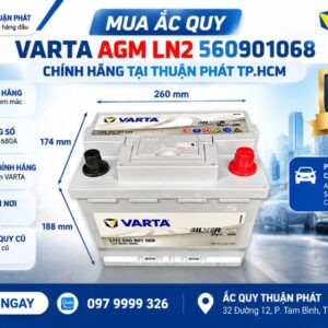 Mua ắc quy Varta AGM LN2 560901068 chính hãng tại Thuận Phát