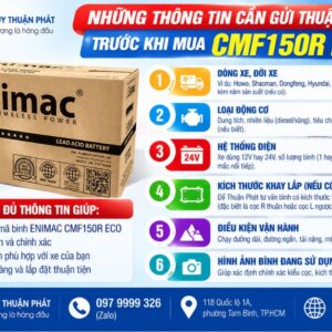 Những thông tin cần gởi Thuận Phát trước khi mua CMF150R Eco