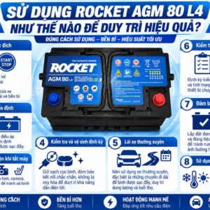 Sử dụng Rocket AGM 80 L4 như thế nào để duy trì hiệu quả