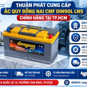 Thuận Phát cung cấp ắc quy Đồng Nai CMF DIN90L chính hãng