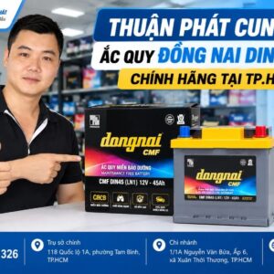 Thuận Phát cung cấp ắc quy Đồng Nai DIN45L chính hãng