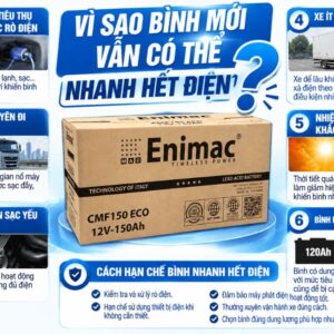 Vì sao bình mới có thể nhanh hết điện