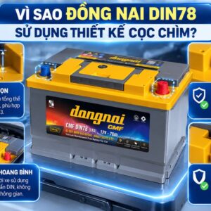Vì sao Đồng Nai DIN78L sử dụng thiết kế cọc chìm